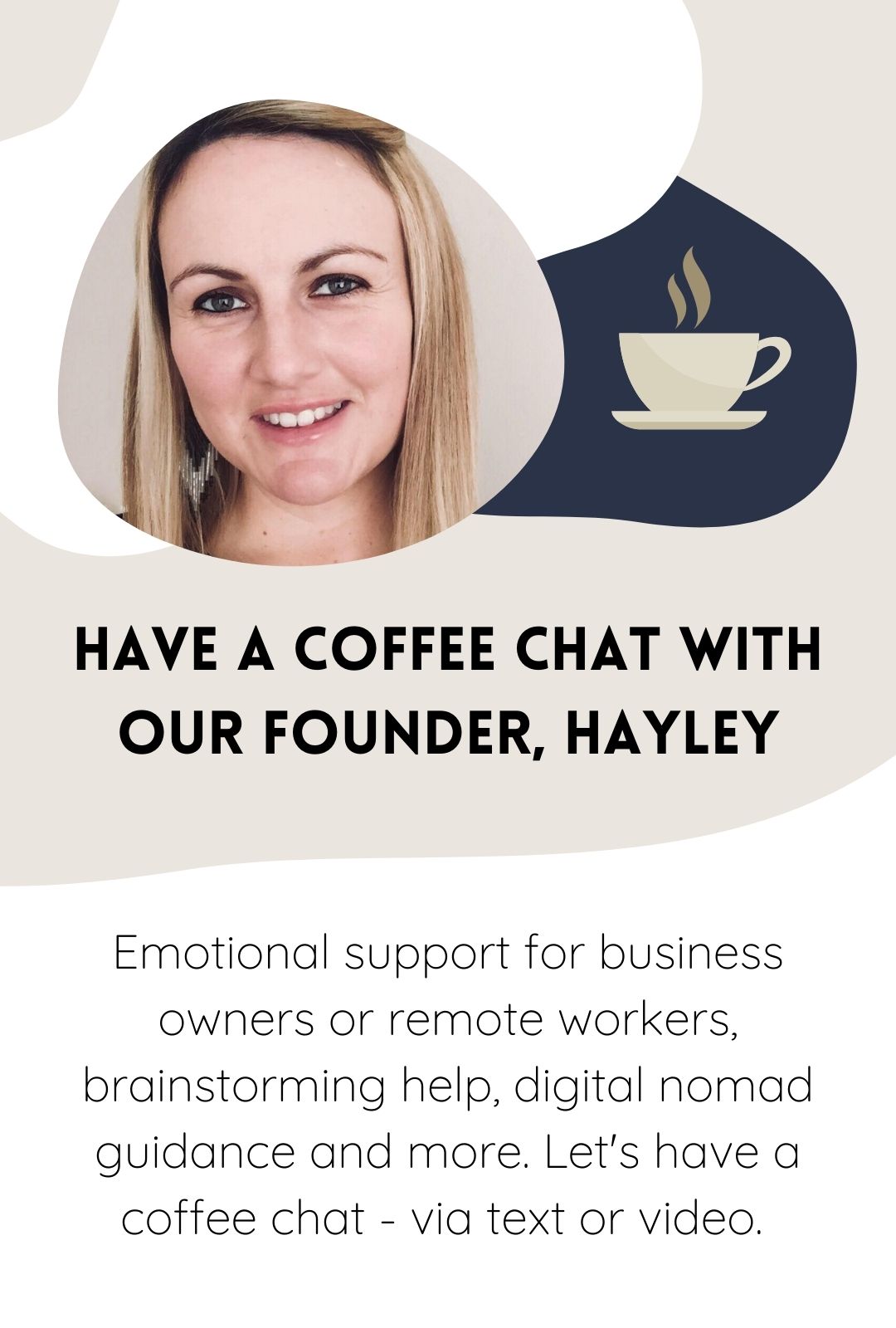 Coffee Chat with Founder Advertisement